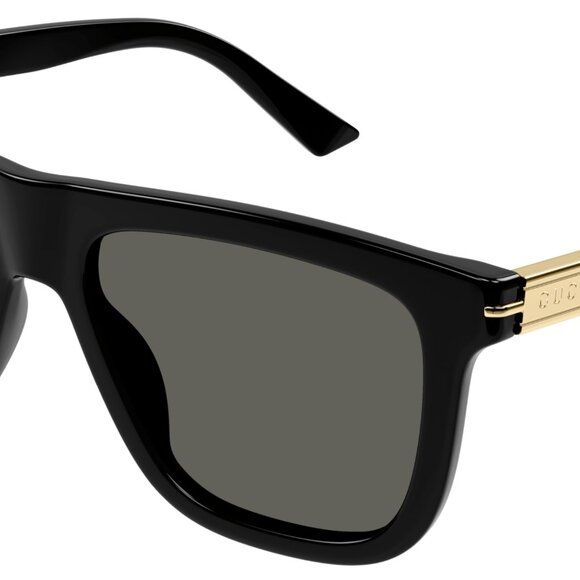 Gucci Men's Sunglasses | Black & Gold | Style: Gg1502S-001 - Picture 1 of 10